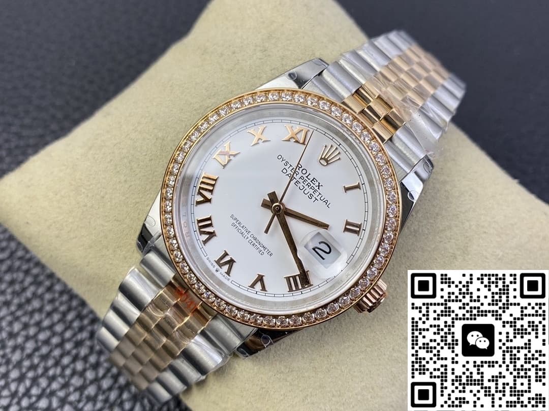 Rolex Datejust m126281rbr-0003 GM Factory Rose Gold Bezel