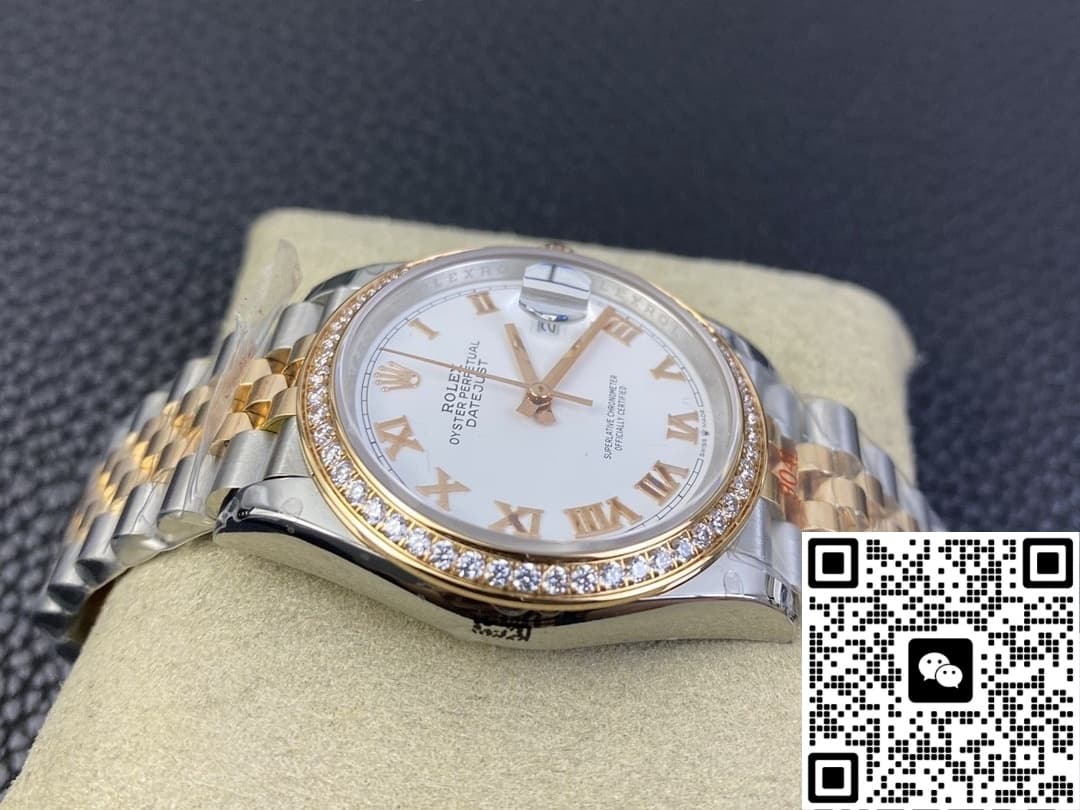 Rolex Datejust m126281rbr-0003 GM Factory Rose Gold Bezel