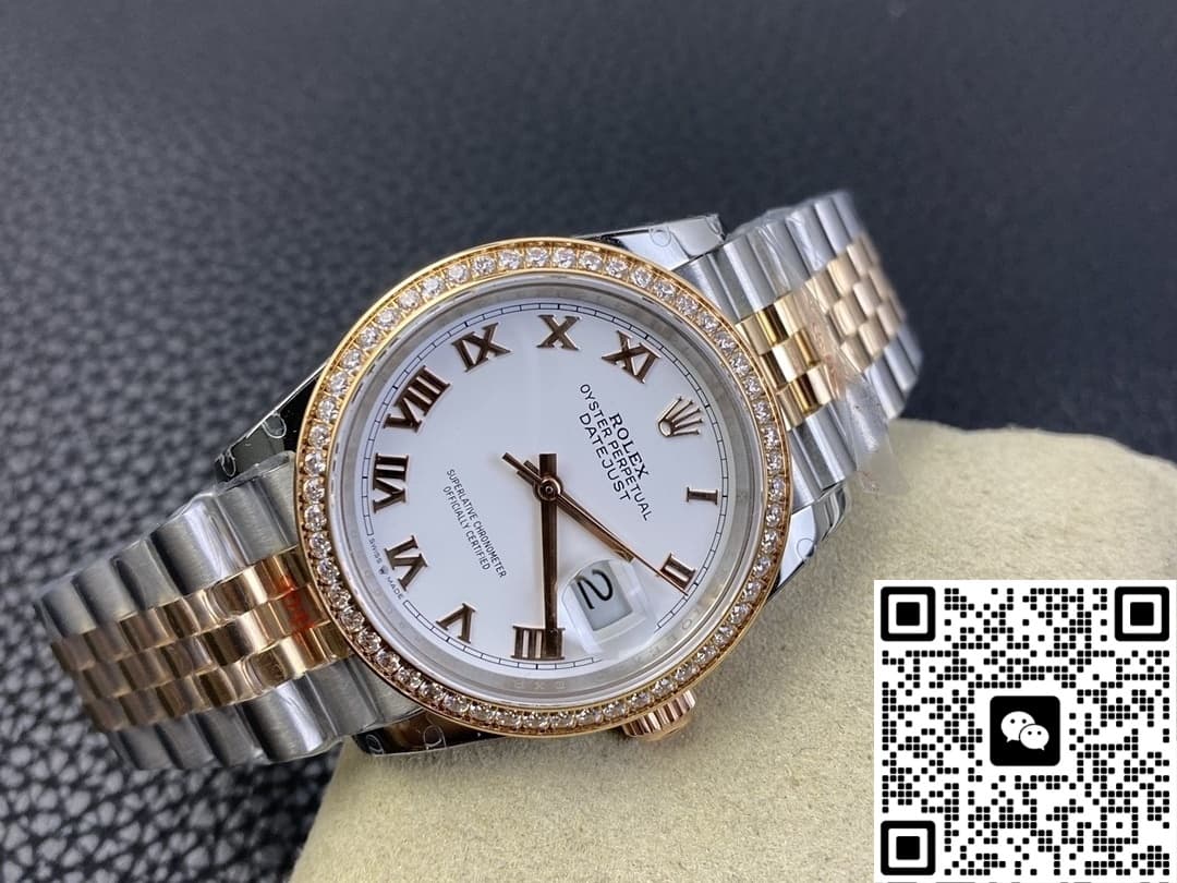 Rolex Datejust m126281rbr-0003 GM Factory Rose Gold Bezel