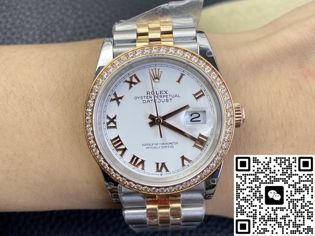 Rolex Datejust m126281rbr-0003 GM Factory Rose Gold Bezel