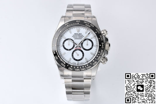 Rolex Cosmograph Daytona m126500LN-0001 clean factory White dial