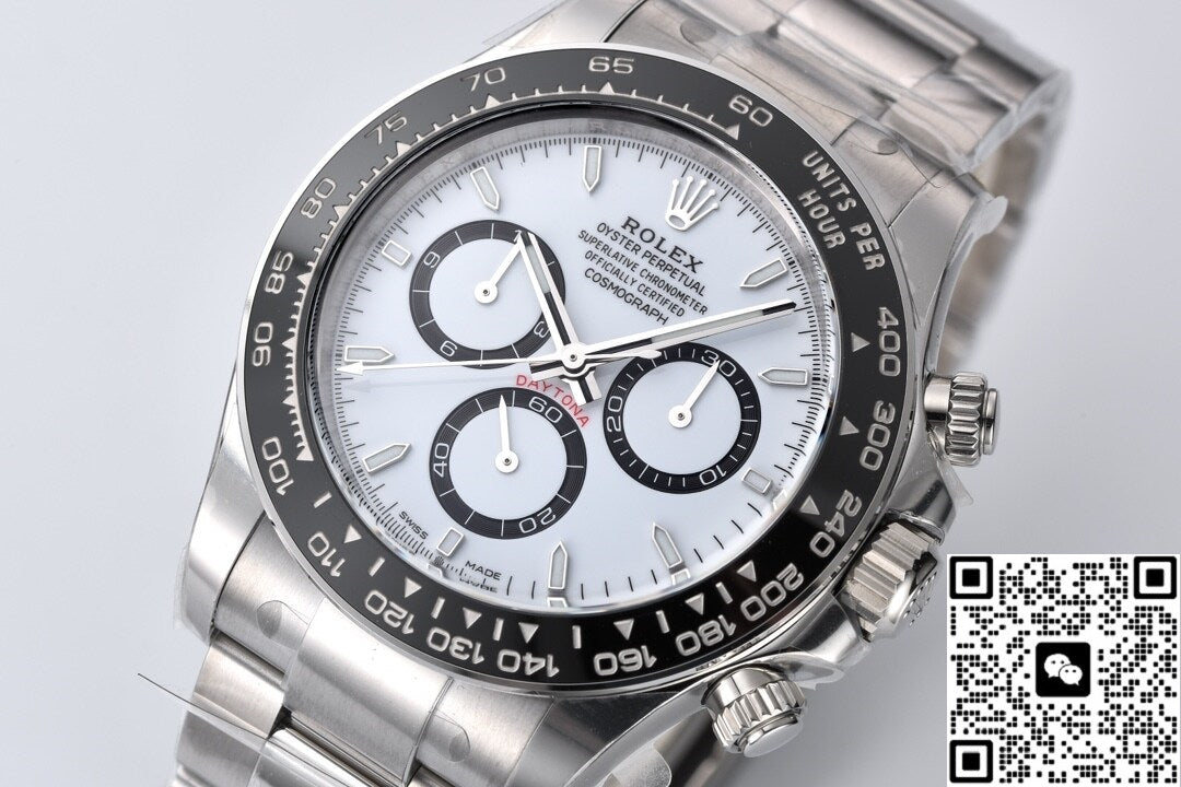 Rolex Cosmograph Daytona m126500LN-0001 clean factory White dial