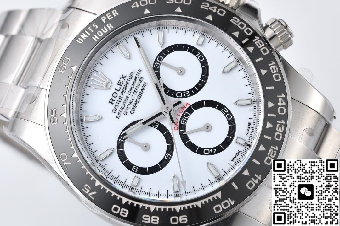 Rolex Cosmograph Daytona m126500LN-0001 clean factory White dial
