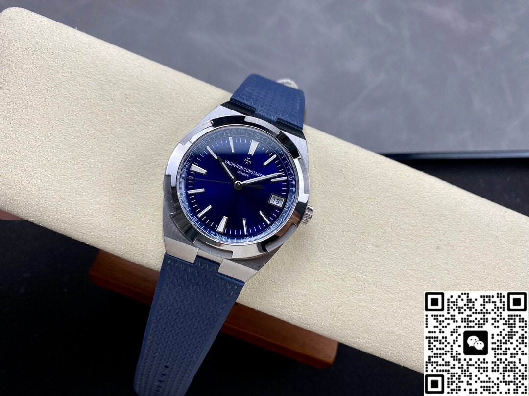 Vacheron Constantin Overseasseries 4500V PPF Factory Blue Rubber Strap Blue dial