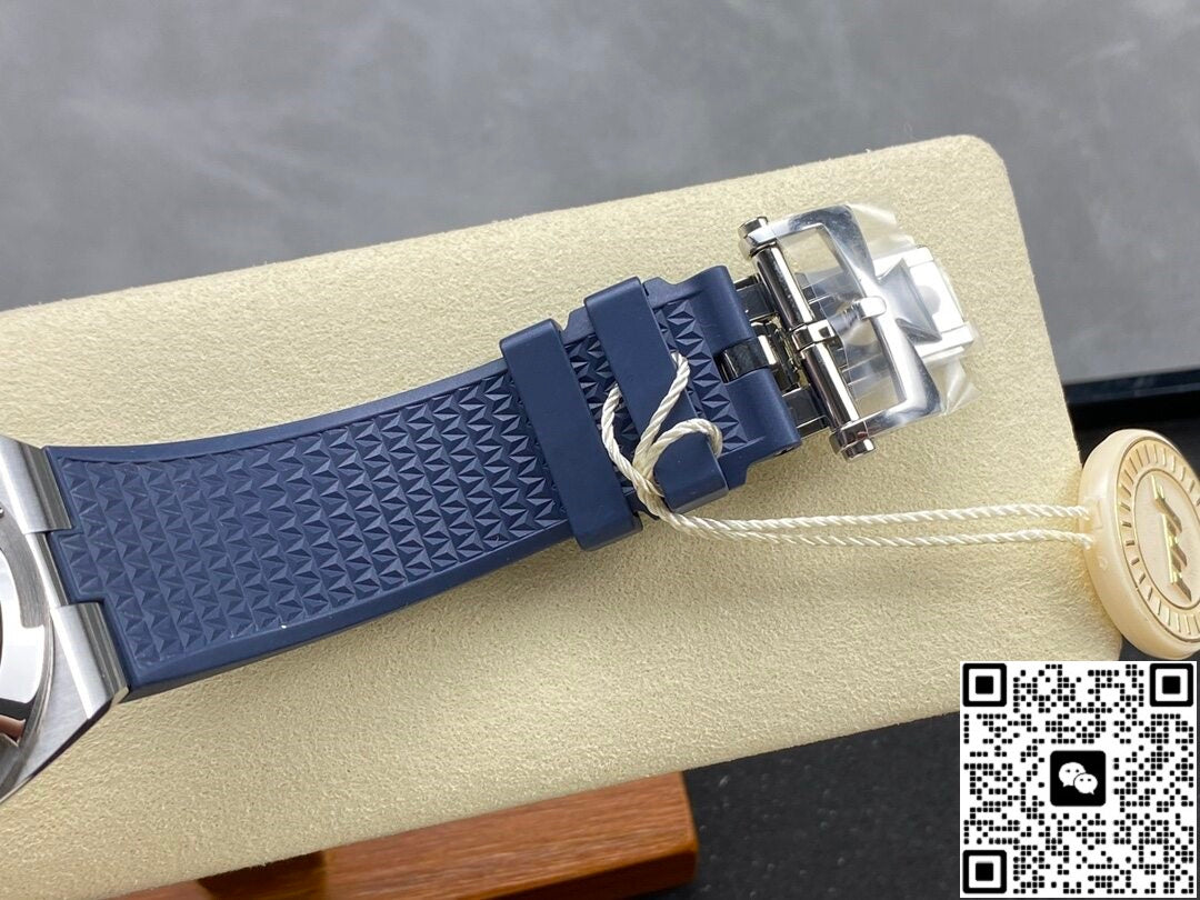 Vacheron Constantin Overseasseries 4500V PPF Factory Blue Rubber Strap Blue dial