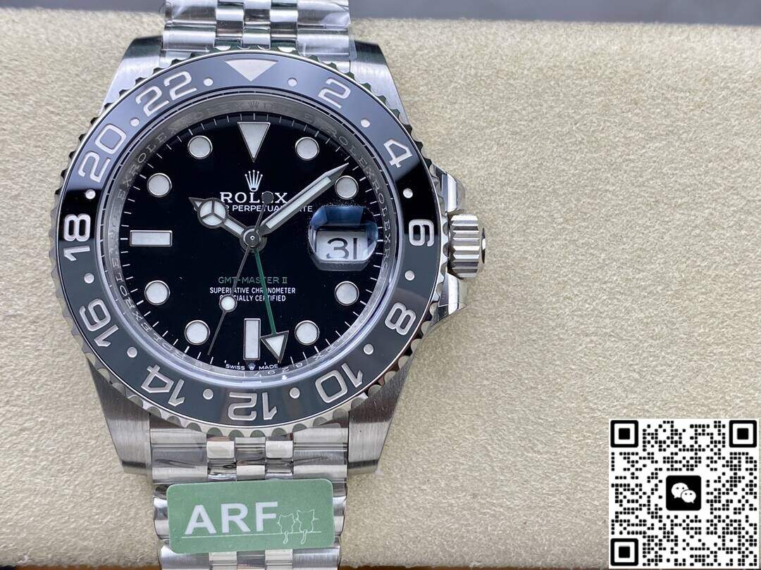 Rolex Greenwich II GMT M126710grnr-0003 Black Dial AR factory