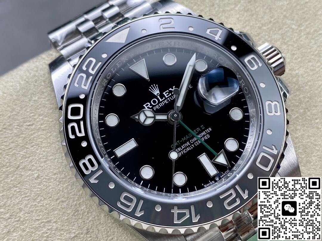 Rolex Greenwich II GMT M126710grnr-0003 Black Dial AR factory