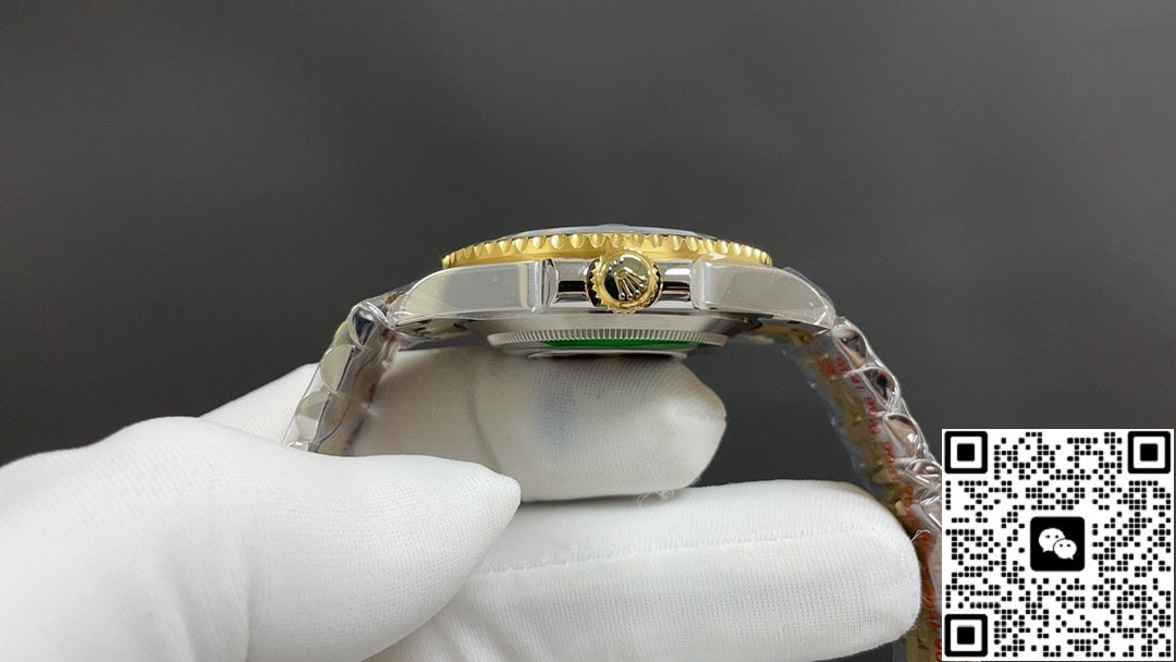 Rolex Greenwich II GMT M126713grnr-0001 black grey bezel clean factory black dial 40mm