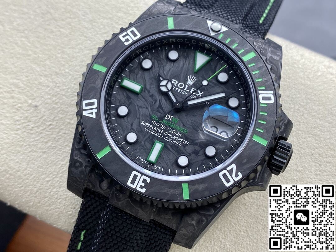 Rolex Submariner DIW Customized VS Factory Carbon fiber case