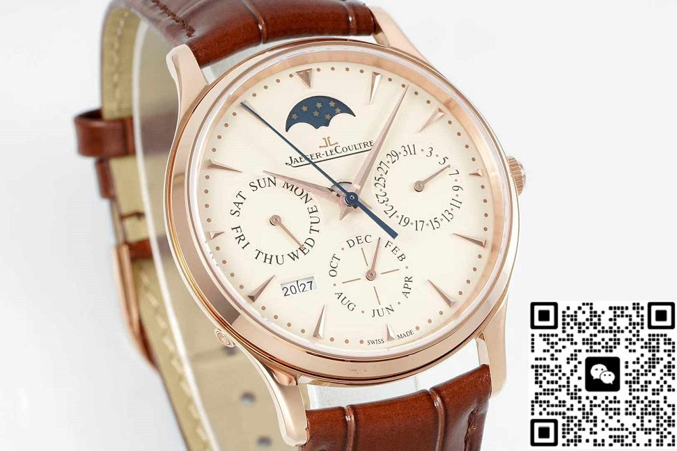 Jaeger-LeCoultre Ultra-Thin Master Q1142510 VR Factory Perpetual Calendar Multi-Function Dial