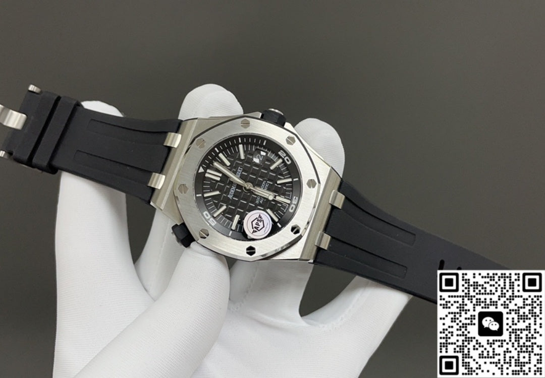 Audemars Piguet Royal Oak Offshore 15710ST.OO.AOO2CA.01 APS Factory Rubber strap