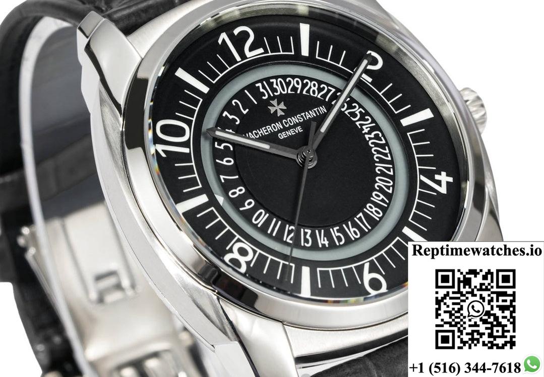 Vacheron Constantin Quidley 4500S/000A-B196 Gr Factory Alligator Leather Strap-Rep Time Watches