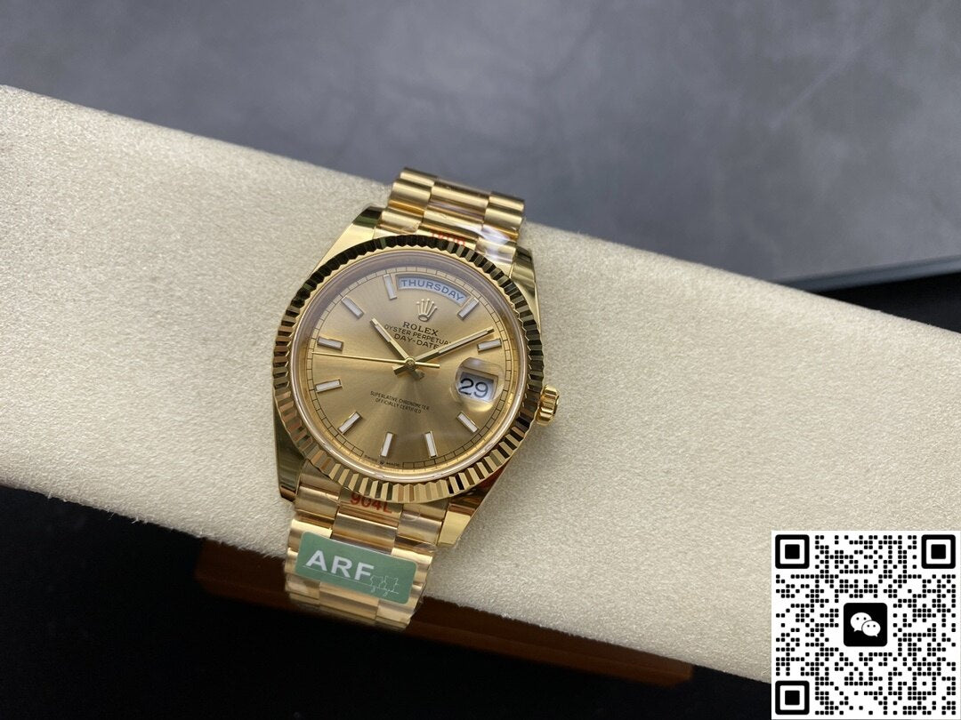 Rolex Day Date M228238-0005 AR Factory Champagne dial
