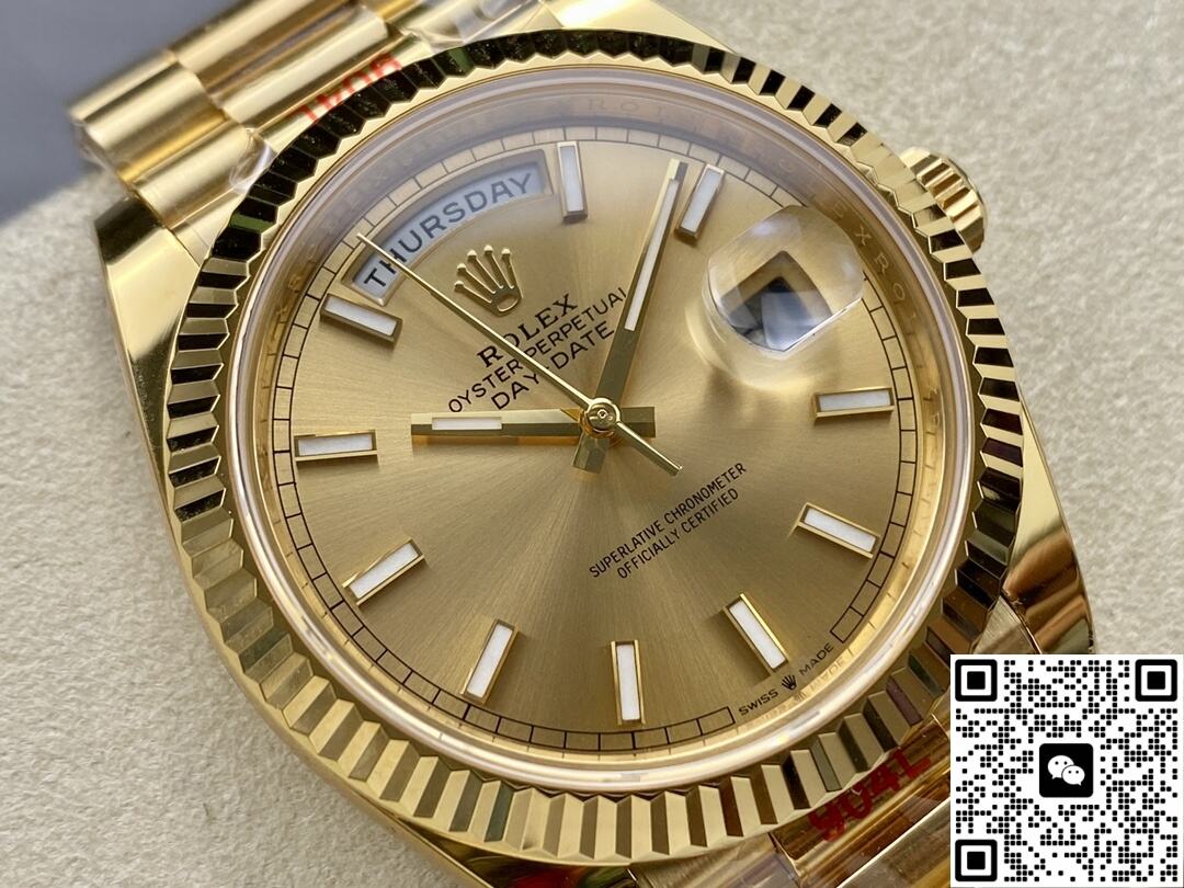 Rolex Day Date M228238-0005 AR Factory Champagne dial