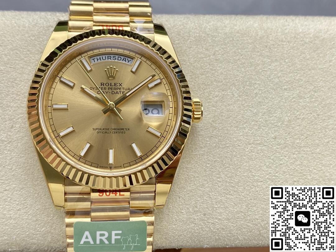Rolex Day Date M228238-0005 AR Factory Champagne dial