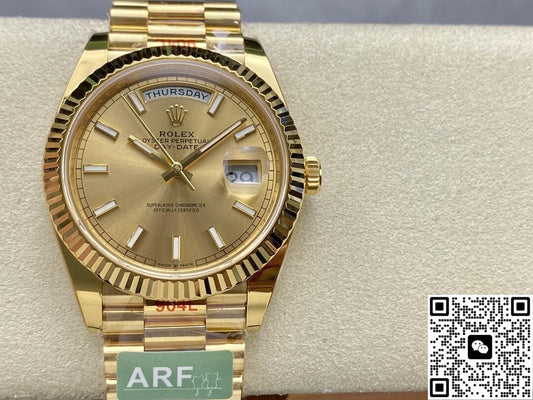 Rolex Day Date M228238-0005 AR Factory Champagne dial