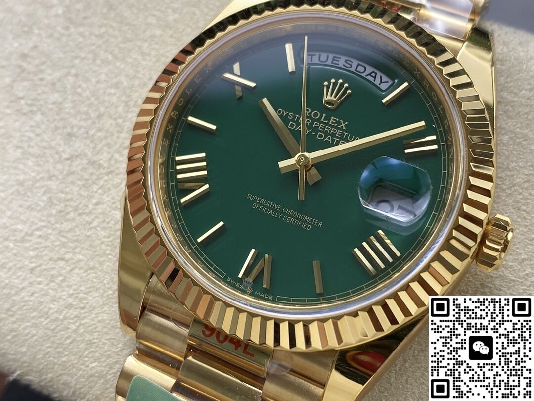 Rolex Day Date M228238-0061 AR Factory Green Dial