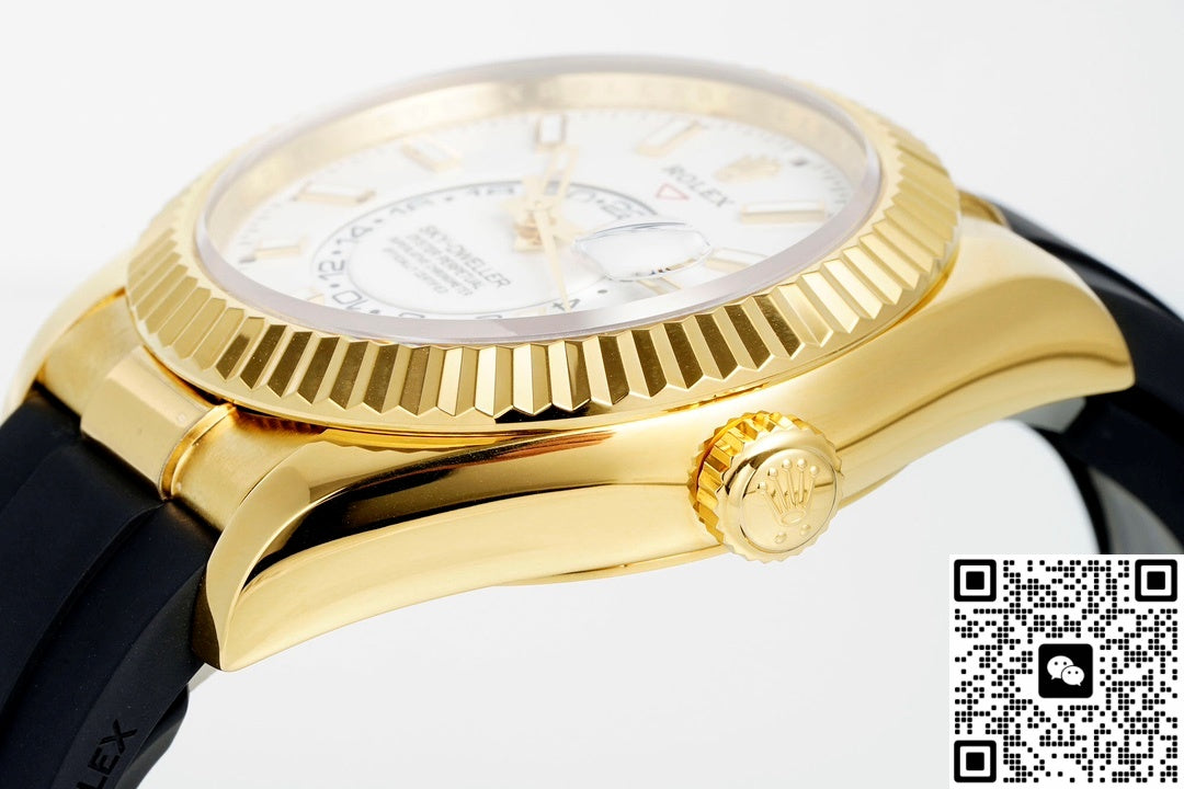 Rolex SKY-DWELLER m336238-0003 ZF Factory V2 18K yellow gold case