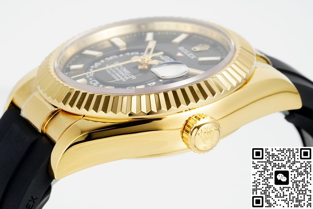 Rolex SKY-DWELLER m336238-0002 ZF Factory V2 18K yellow gold Crown