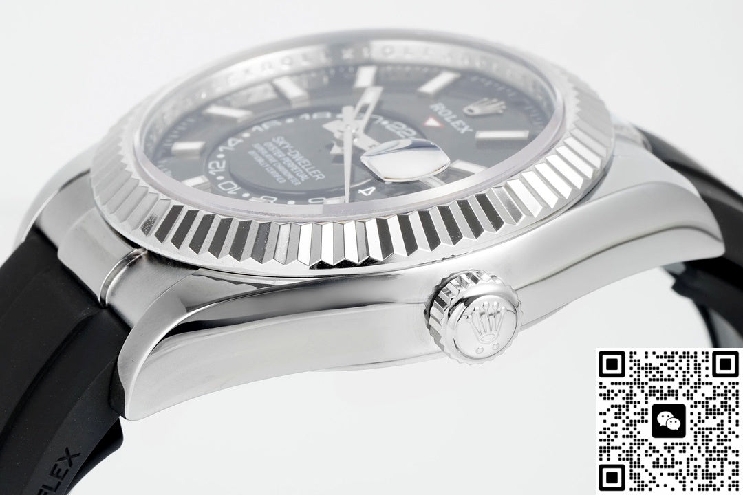 Rolex SKY-DWELLER m336239-0002 ZF Factory V2 18K White Gold Case