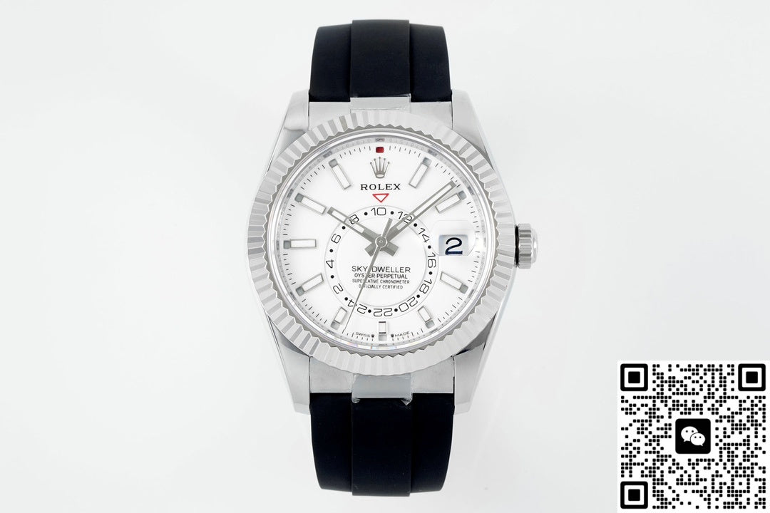 Rolex SKY-DWELLER m336239-0003 ZF Factory V2 Watch mirrorBlue Crystal