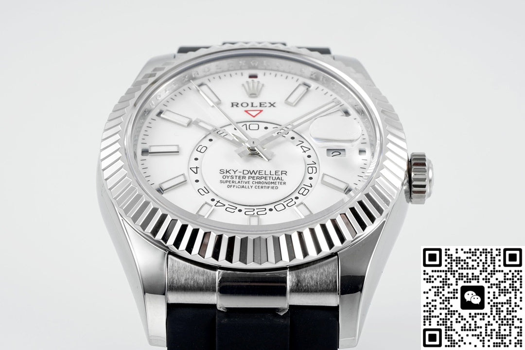 Rolex SKY-DWELLER m336239-0003 ZF Factory V2 Watch mirrorBlue Crystal