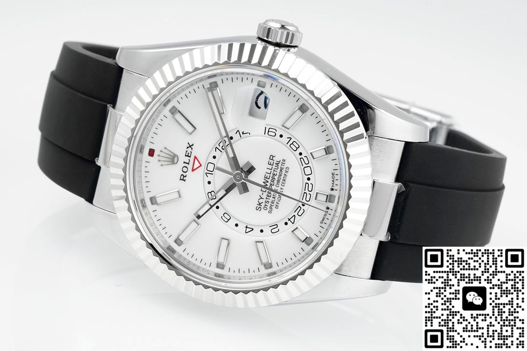 Rolex SKY-DWELLER m336239-0003 ZF Factory V2 Watch mirrorBlue Crystal