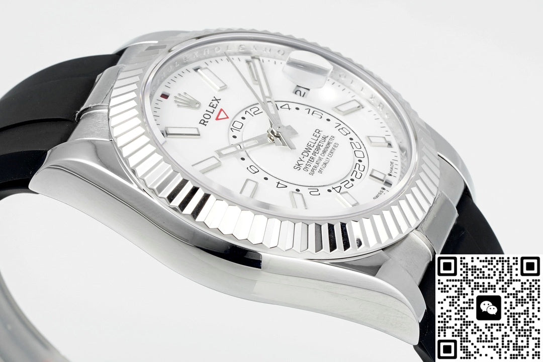 Rolex SKY-DWELLER m336239-0003 ZF Factory V2 Watch mirrorBlue Crystal