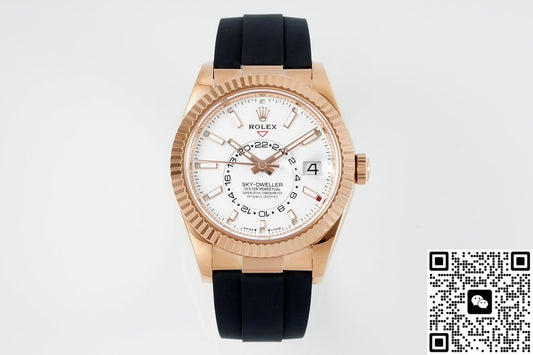 Rolex SKY-DWELLER m326235-0004 ZF Factory V2 White dial
