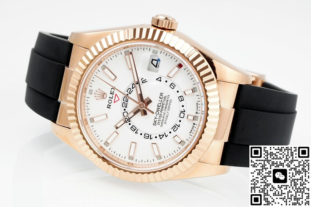 Rolex SKY-DWELLER m326235-0004 ZF Factory V2 White dial