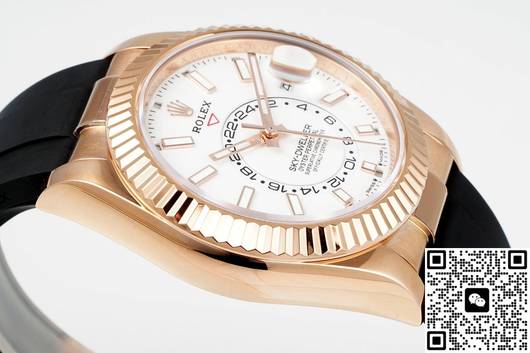 Rolex SKY-DWELLER m326235-0004 ZF Factory V2 White dial