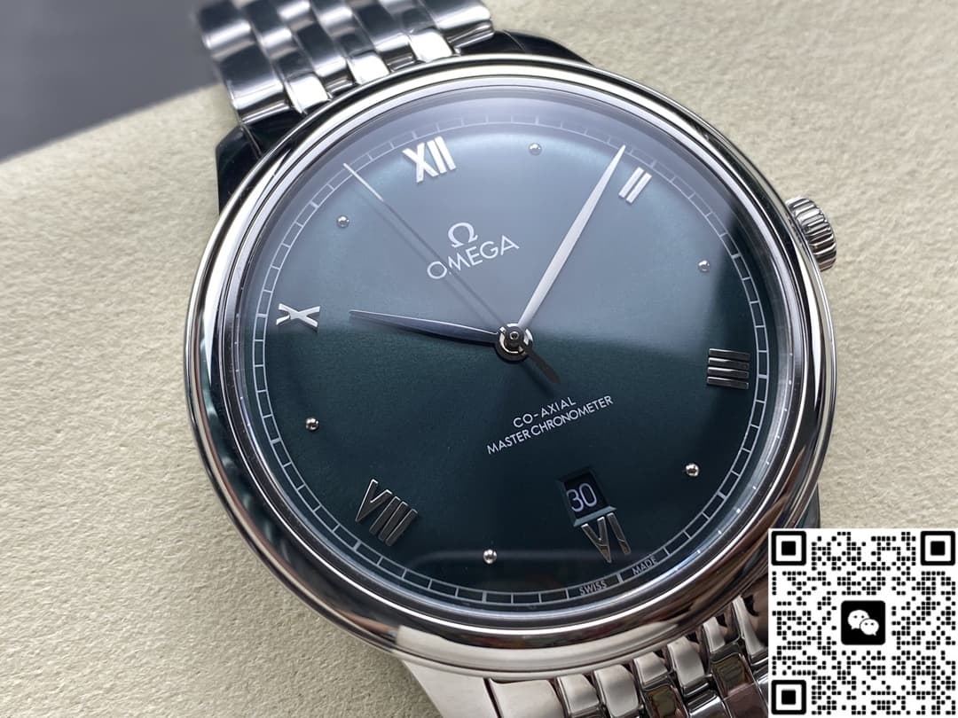 Omega De Ville 434.10.40.20.10.001 KZ Factory Green Dial