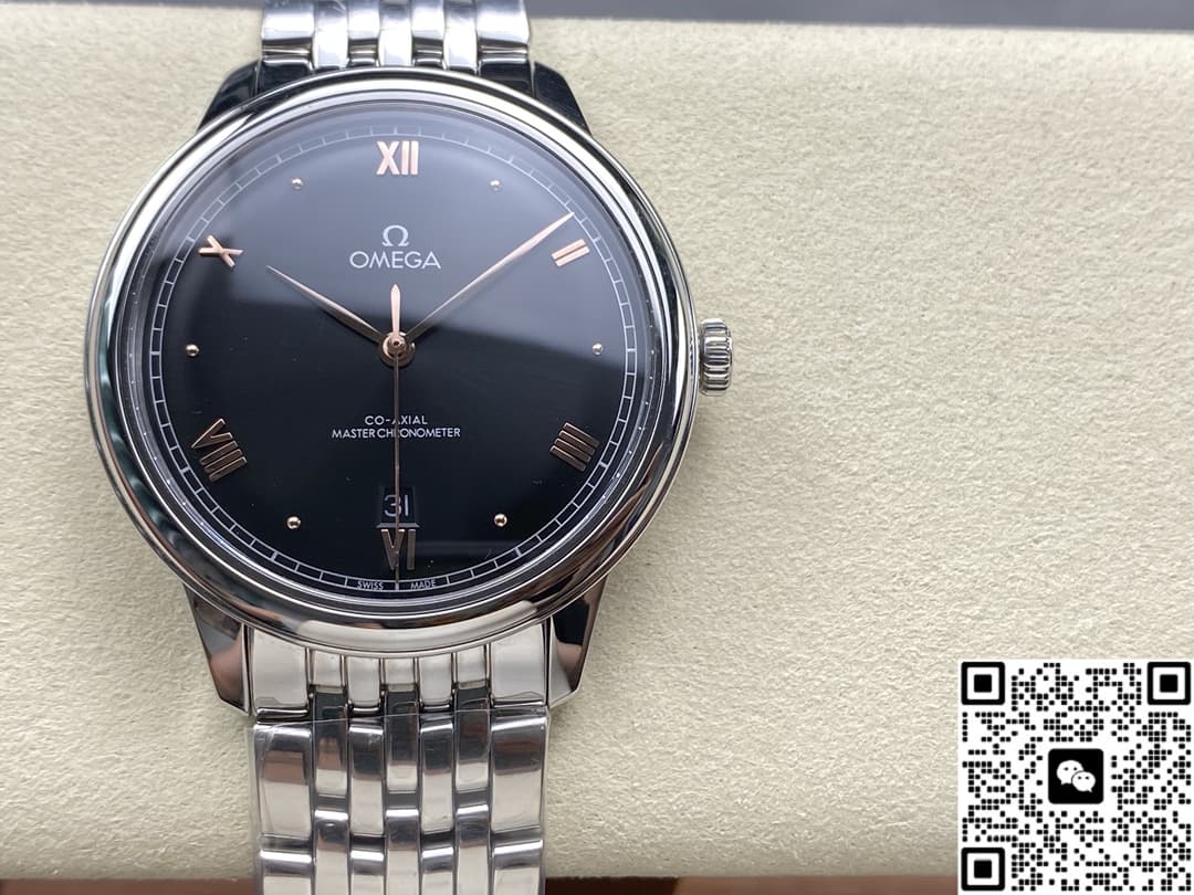 Omega De Ville 434.10.40.20.01.001 KZ Factory Black Dial