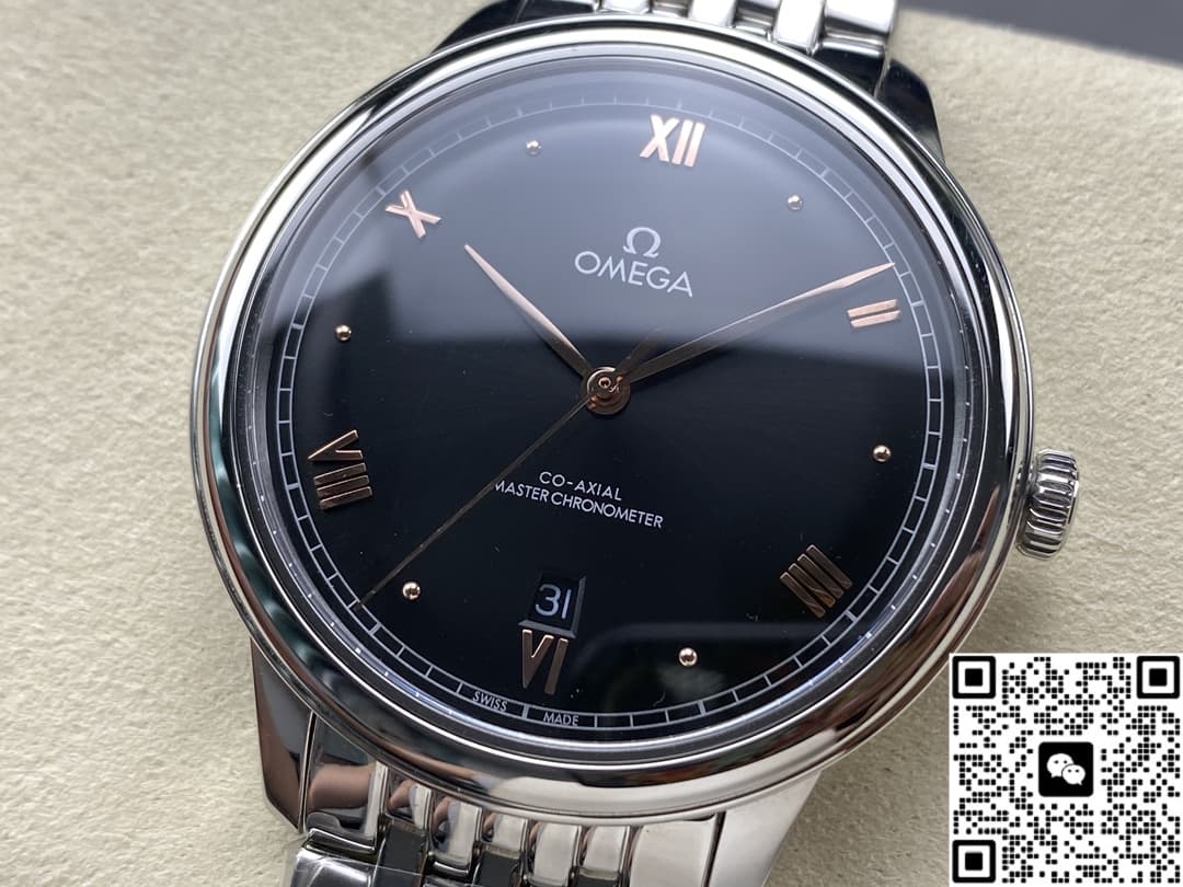 Omega De Ville 434.10.40.20.01.001 KZ Factory Black Dial