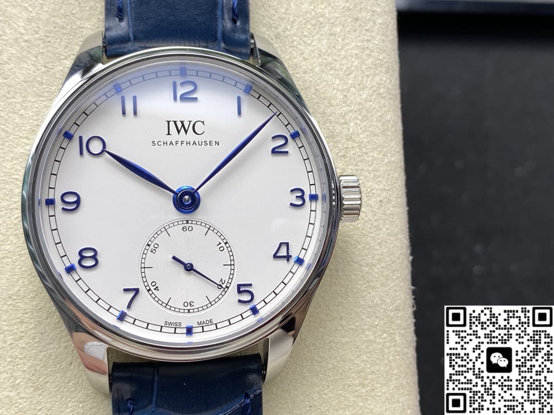 IWC Portugieser IW358304 GR Factory Blue Strap