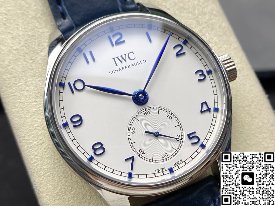 IWC Portugieser IW358304 GR Factory Blue Strap