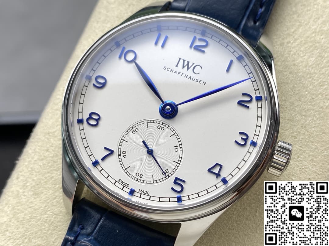 IWC Portugieser IW358304 GR Factory Blue Strap