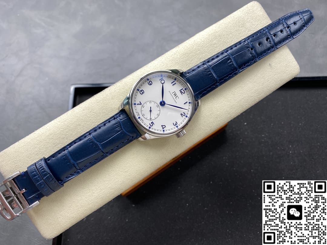 IWC Portugieser IW358304 GR Factory Blue Strap