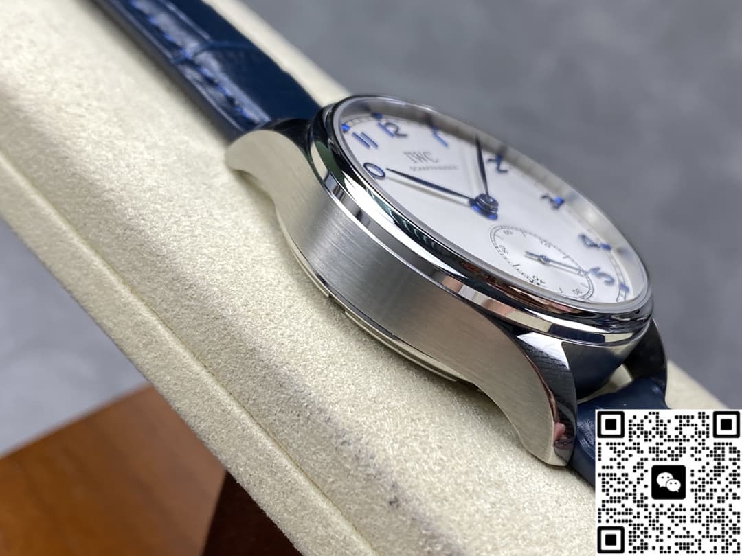 IWC Portugieser IW358304 GR Factory Blue Strap