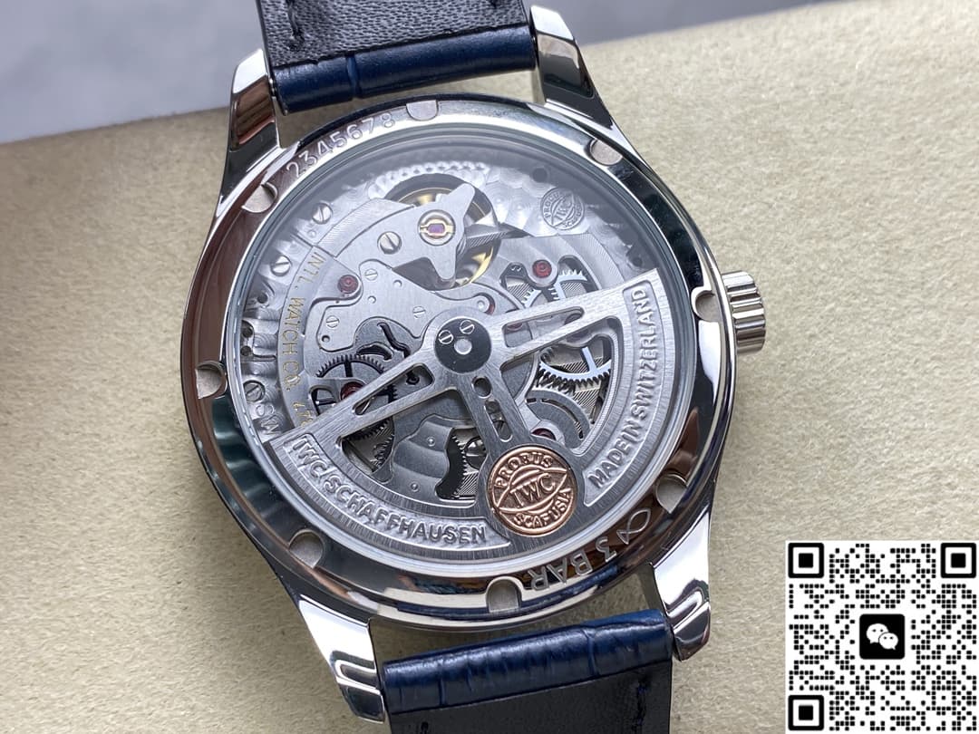 IWC Portugieser IW358304 GR Factory Blue Strap