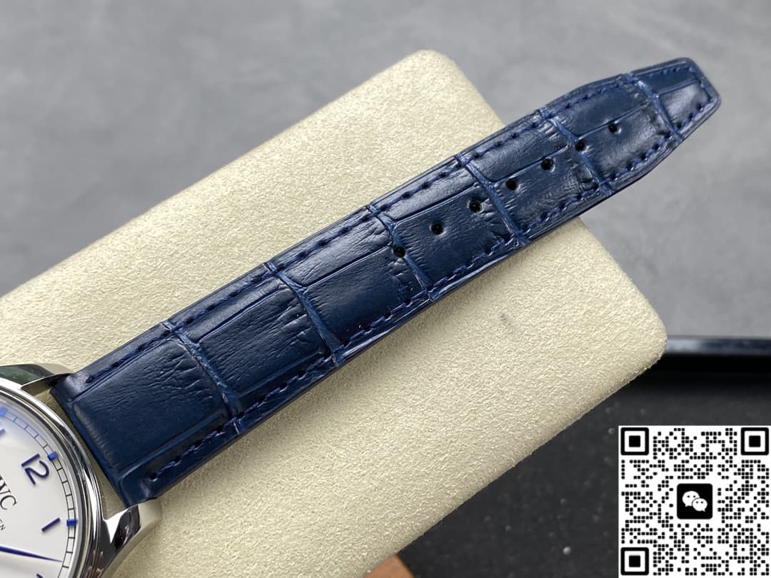 IWC Portugieser IW358304 GR Factory Blue Strap