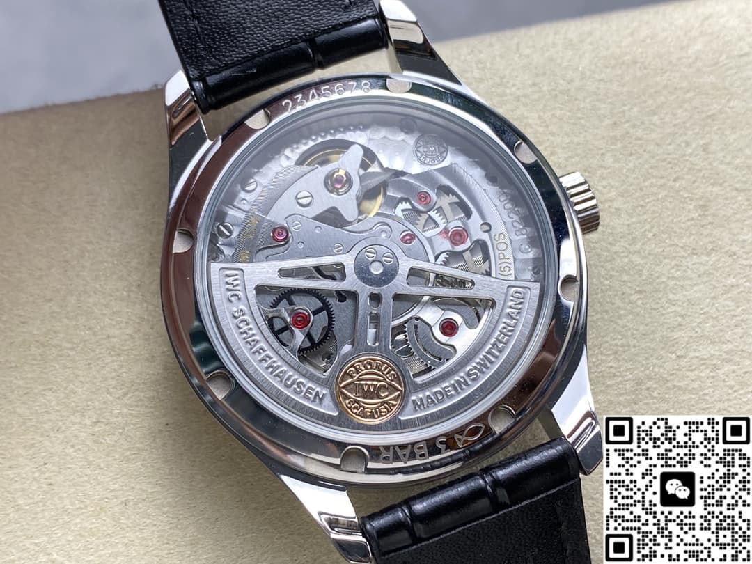 IWC Portugieser IW358303 GR Factory Black Strap