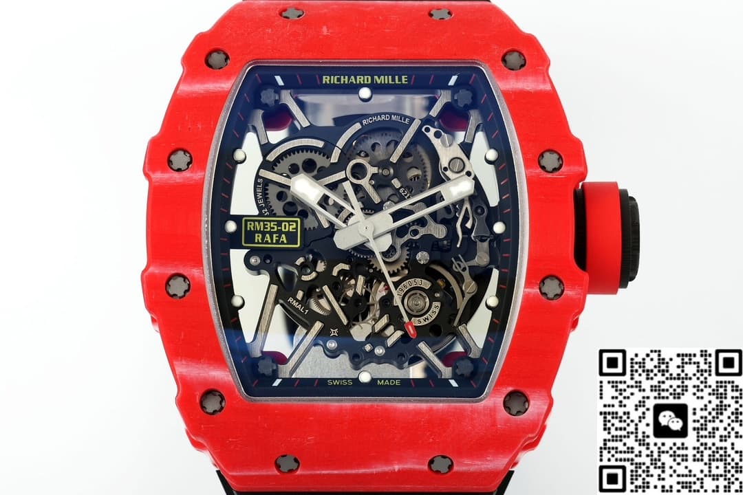 Richard Miller RM35-02 RAFAEL NADAL ZF Factory V6 Tonneau Dial