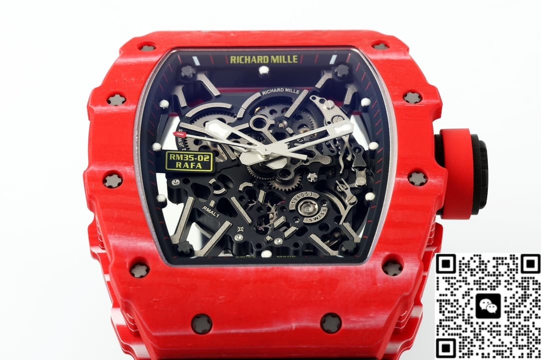 Richard Miller RM35-02 RAFAEL NADAL ZF Factory V6 Tonneau Dial