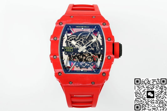 Richard Miller RM35-02 RAFAEL NADAL ZF Factory V6 Red Strap