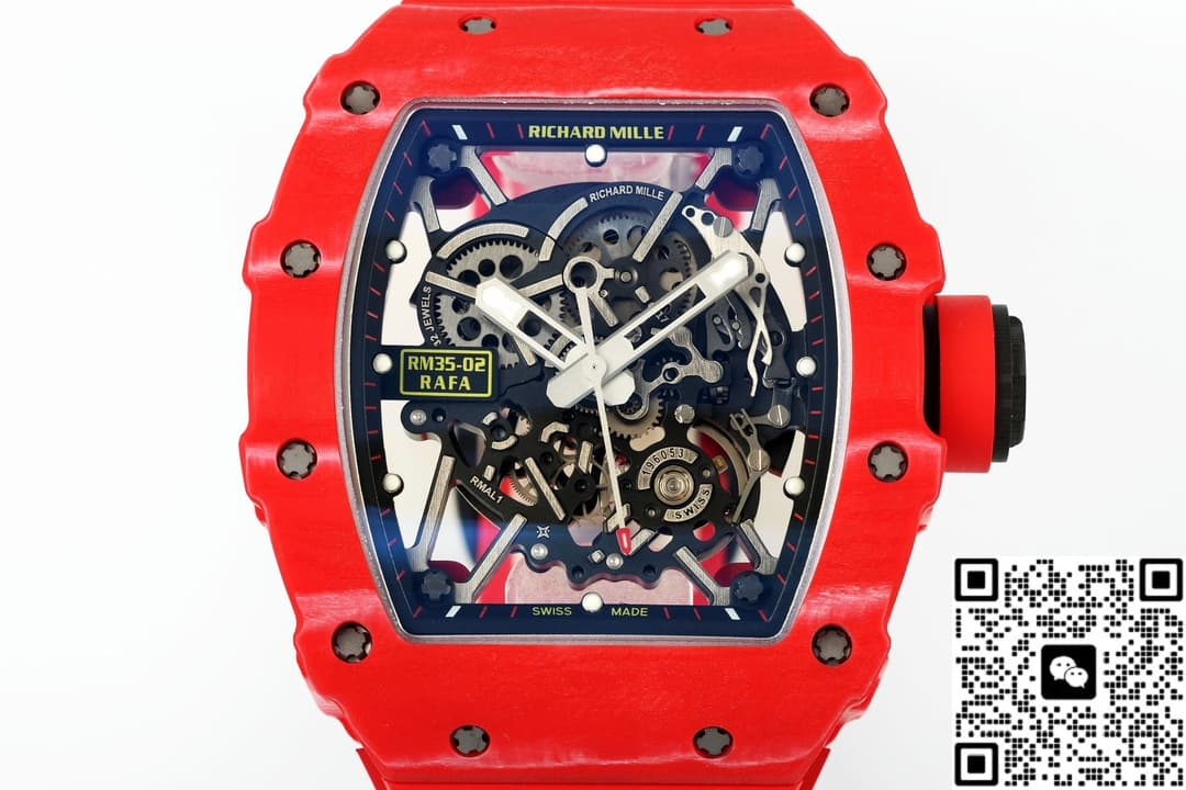 Richard Miller RM35-02 RAFAEL NADAL ZF Factory V6 Red Strap