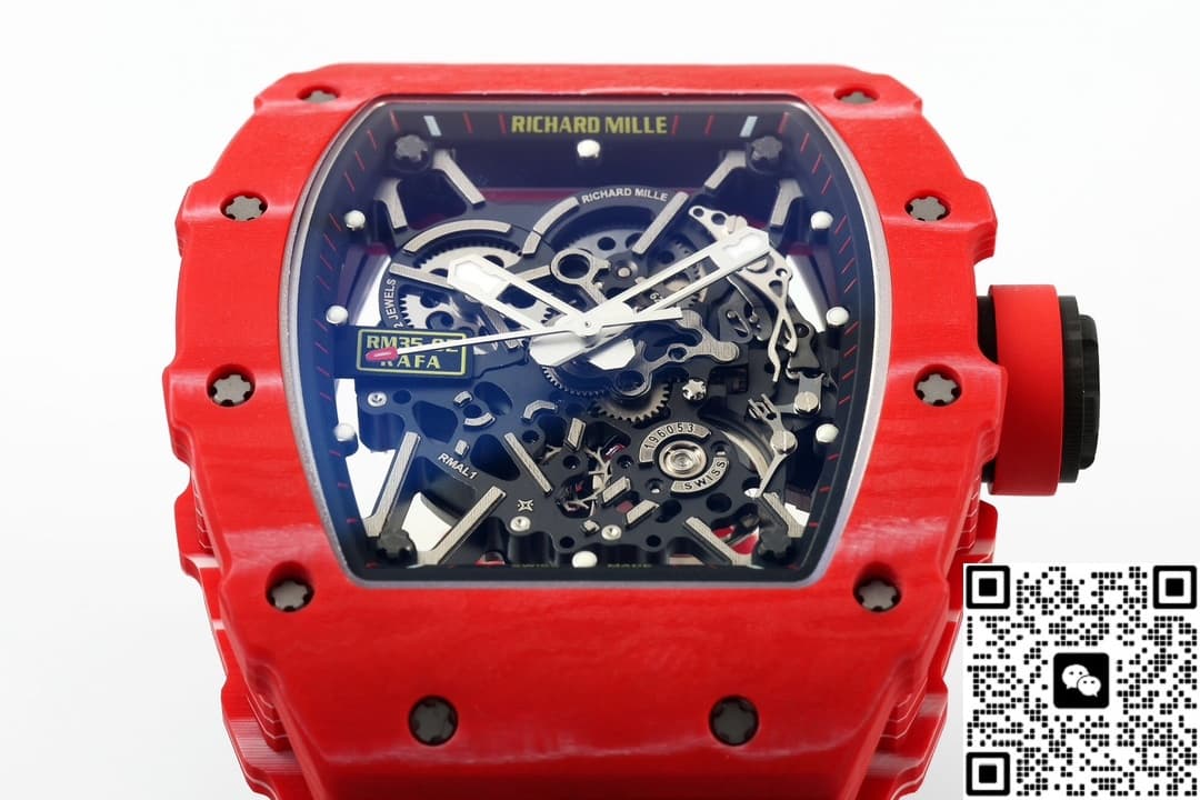 Richard Miller RM35-02 RAFAEL NADAL ZF Factory V6 Red Strap