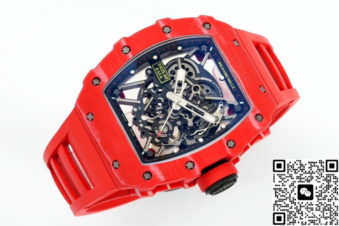 Richard Miller RM35-02 RAFAEL NADAL ZF Factory V6 Red Strap