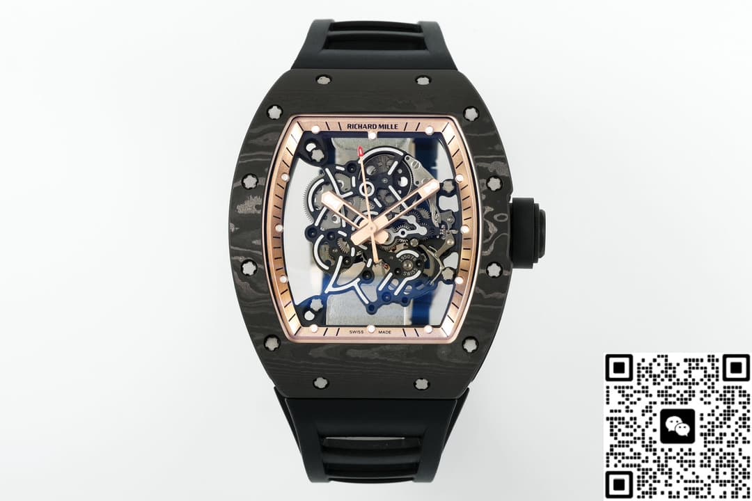 Richard Miller RM055 NTPT ZF Factory Black Strap
