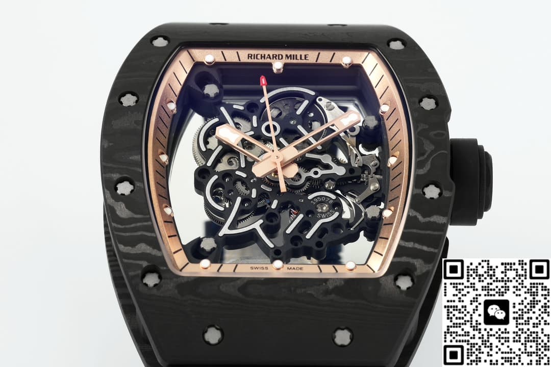 Richard Miller RM055 NTPT ZF Factory Black Strap